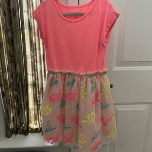 Cat and Jack dinosaur printed dress